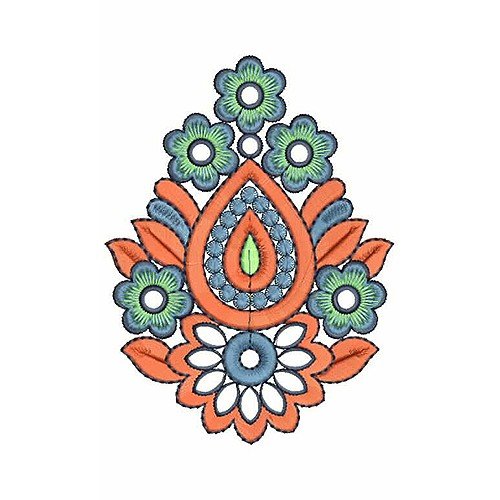 Patch Embroidery Design 18684