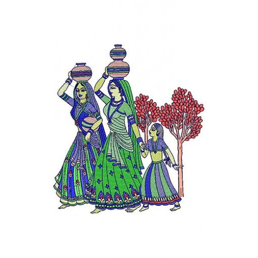 Applique Embroidery Design 18713