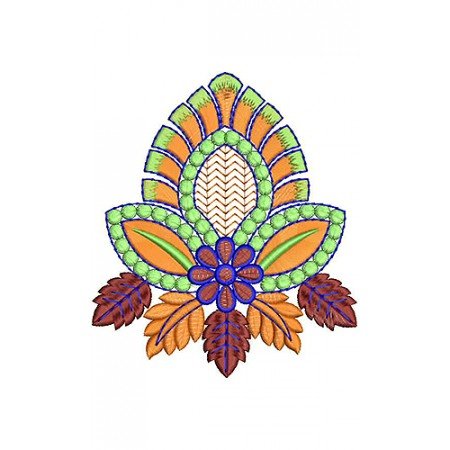 Applique Embroidery Design 18720
