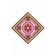 Oriental Style Embroidery Design 18729