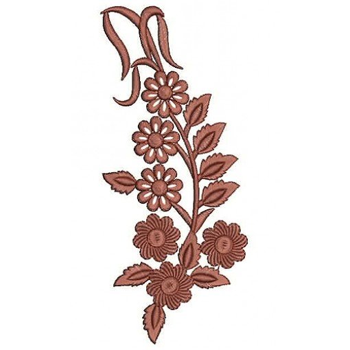 Applique Embroidery Design 18732