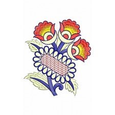 Applique Embroidery Design 18736