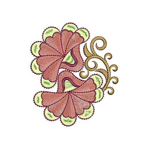 Applique Embroidery Design 18744