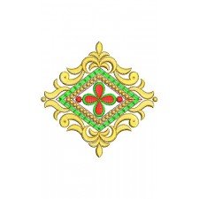 Applique Embroidery Design 18745