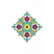 Applique Embroidery Design 18777