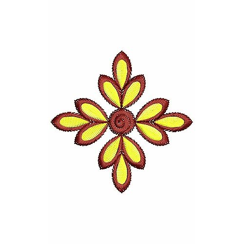 Small Motif Applique Embroidery Design 18782