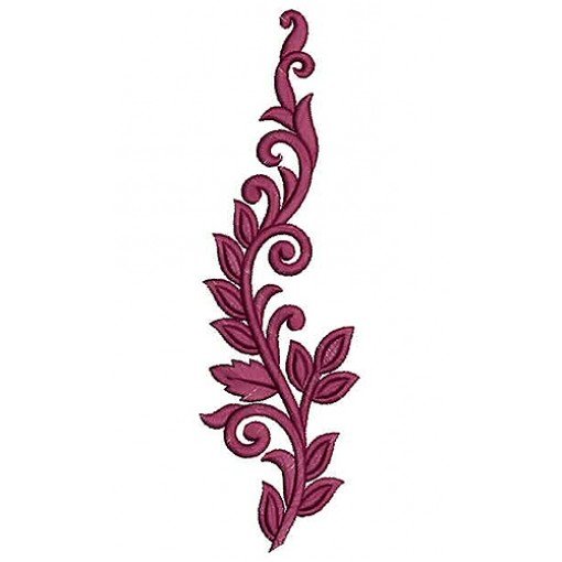 Applique Embroidery Design 18787