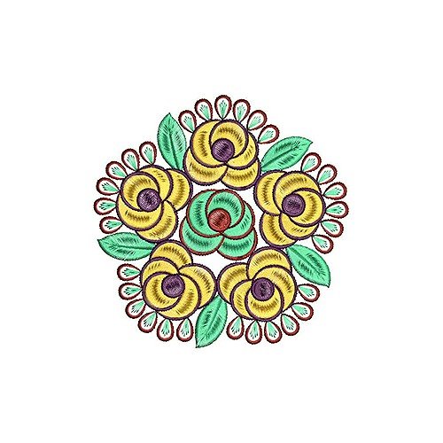 Applique Embroidery Design 18788