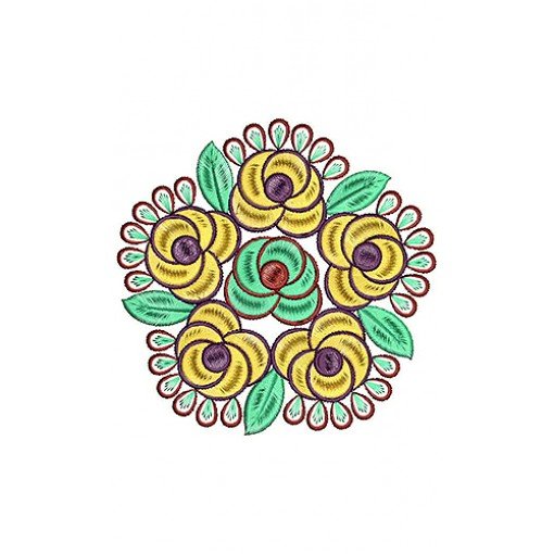 Applique Embroidery Design 18788