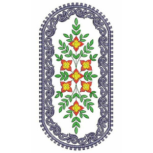 Applique Embroidery Design 18820