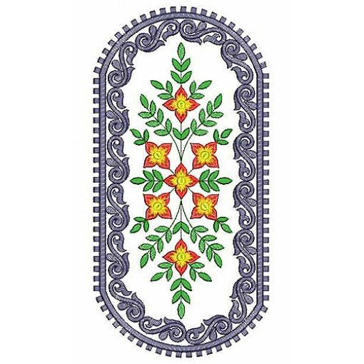 Applique Embroidery Design 18820