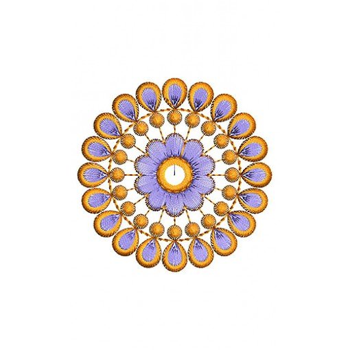 Bhatigal Embroidery Design 18826