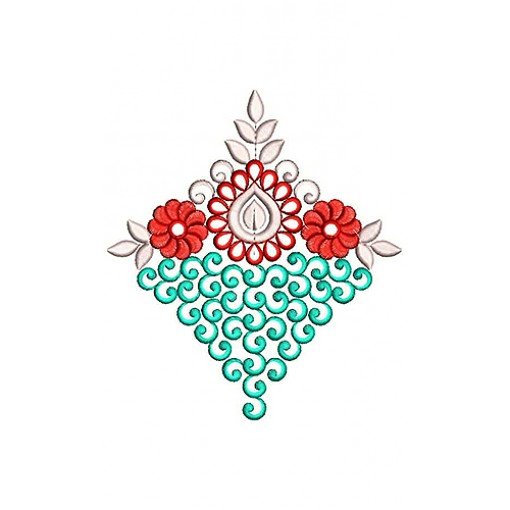 Applique Embroidery Design 18829