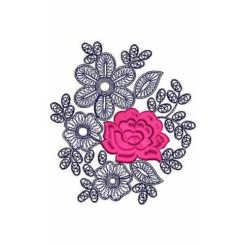 Applique Embroidery Design 18909