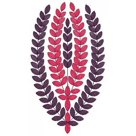 Leaves Embroidery Design 18917