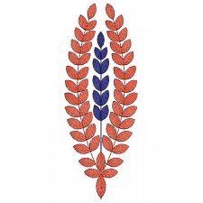 Attractive Patch Applique Embroidery Design 18918