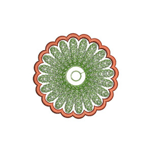 Applique Embroidery Design 18925