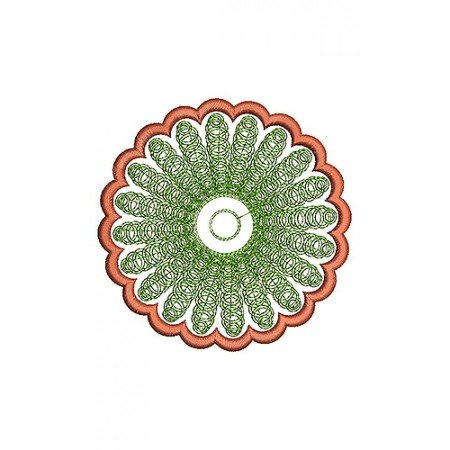 Applique Embroidery Design 18925