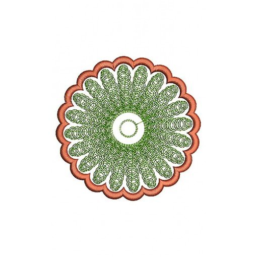 Applique Embroidery Design 18925
