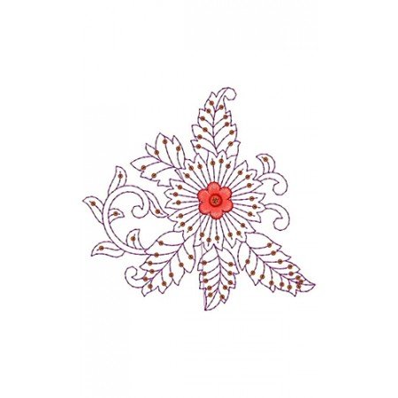 Applique Embroidery Design 18931