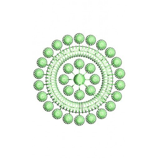 Applique Embroidery Design 18972