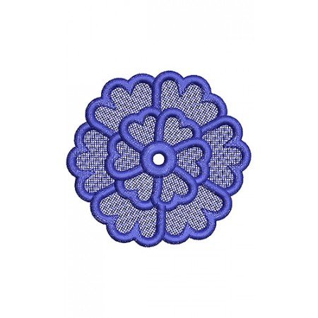 Applique Embroidery Design 18977