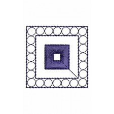 Applique Embroidery Design 18988
