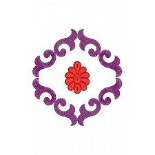Applique Embroidery Design 18995