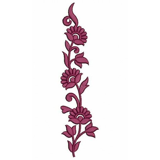 Applique Embroidery Design 18996