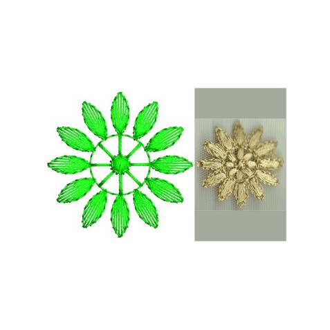 Applique Embroidery Design 19101