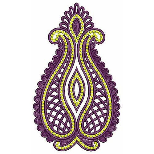 Applique Embroidery Design 19105