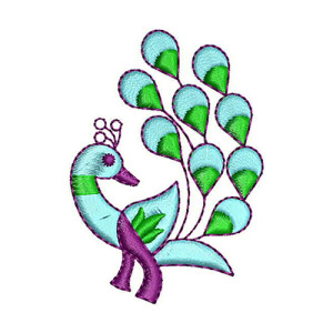 Applique Embroidery Design 19173