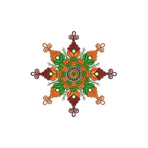 Applique Embroidery Design 19175