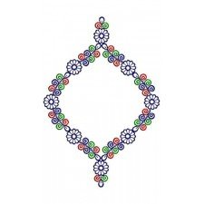Applique Embroidery Design 19176