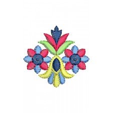 Applique Embroidery Design 19195