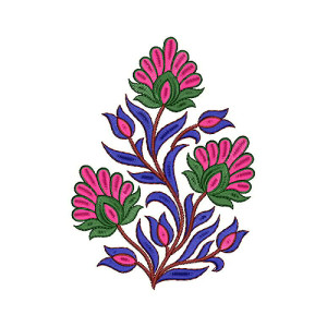 Applique Embroidery Design 19225