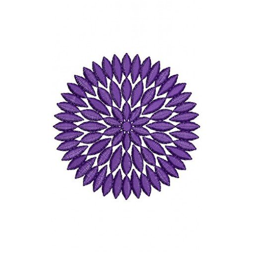 Applique Embroidery Design 19237