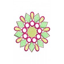 Applique Embroidery Design 19252
