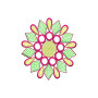 Applique Embroidery Design 19252