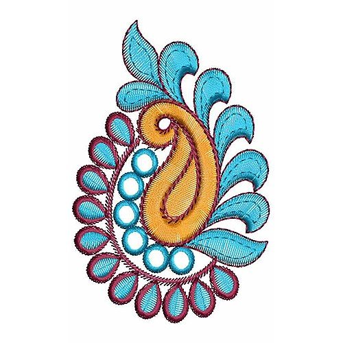 Applique Embroidery Design 19254