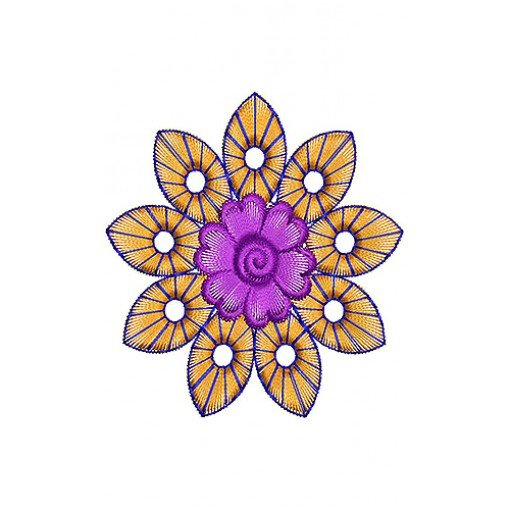 Applique Embroidery Design 19257