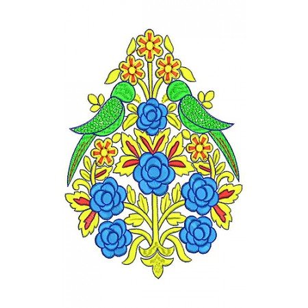 Applique Embroidery Design 19283