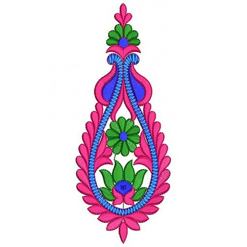 Applique Embroidery Design 19285