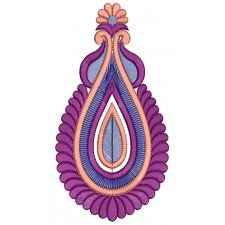Applique Embroidery Design 19289