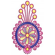 Applique Embroidery Design 19306