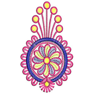 Applique Embroidery Design 19306