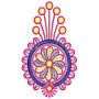Applique Embroidery Design 19306