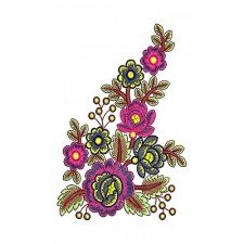 Applique Embroidery Design 19309