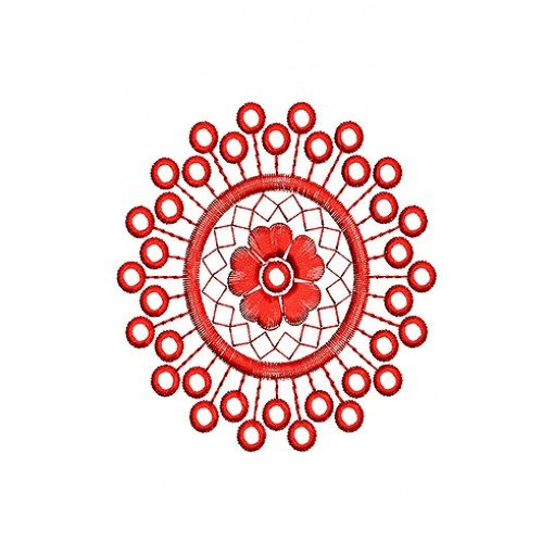 Applique Embroidery Design 19311