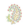 Applique Embroidery Design 19312